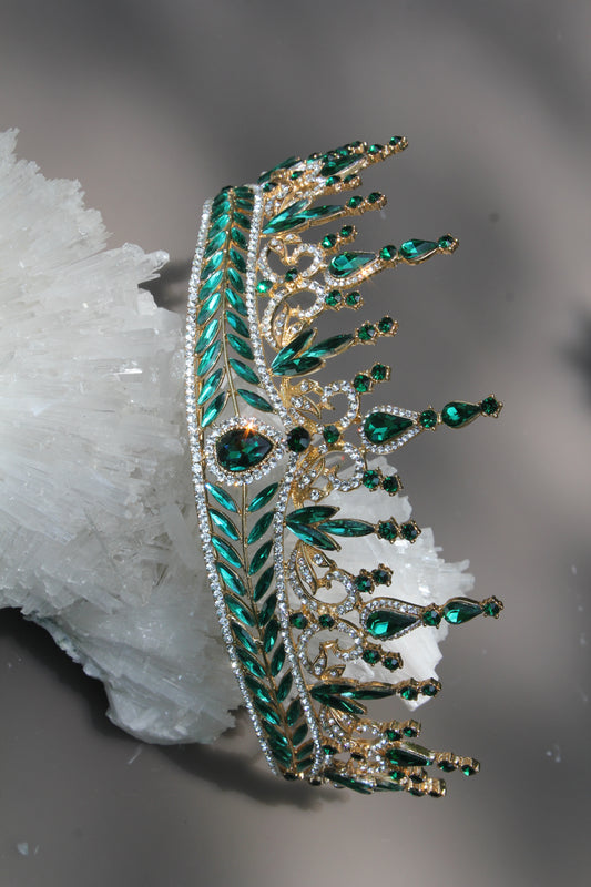 Emerald City Crystal Tiara