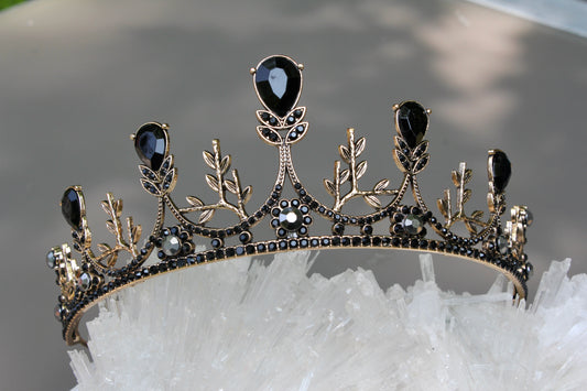 Black Leaf Tiara