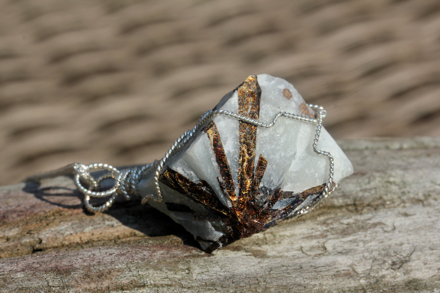 Astrophyllite Star Necklace