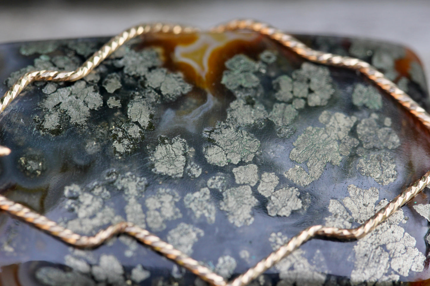 Marcasite Quartz Necklace