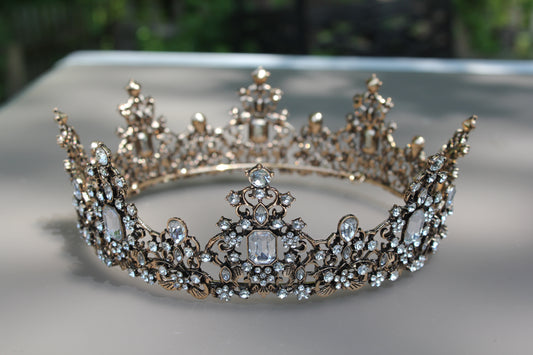 Gold Filigree Crown