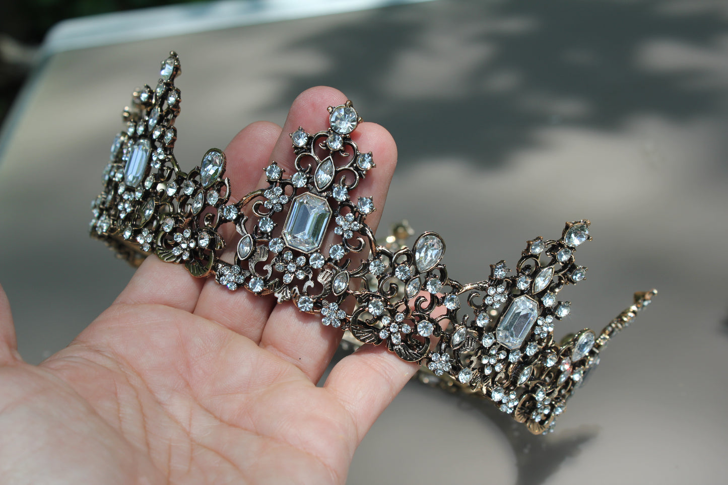 Gold Filigree Crown