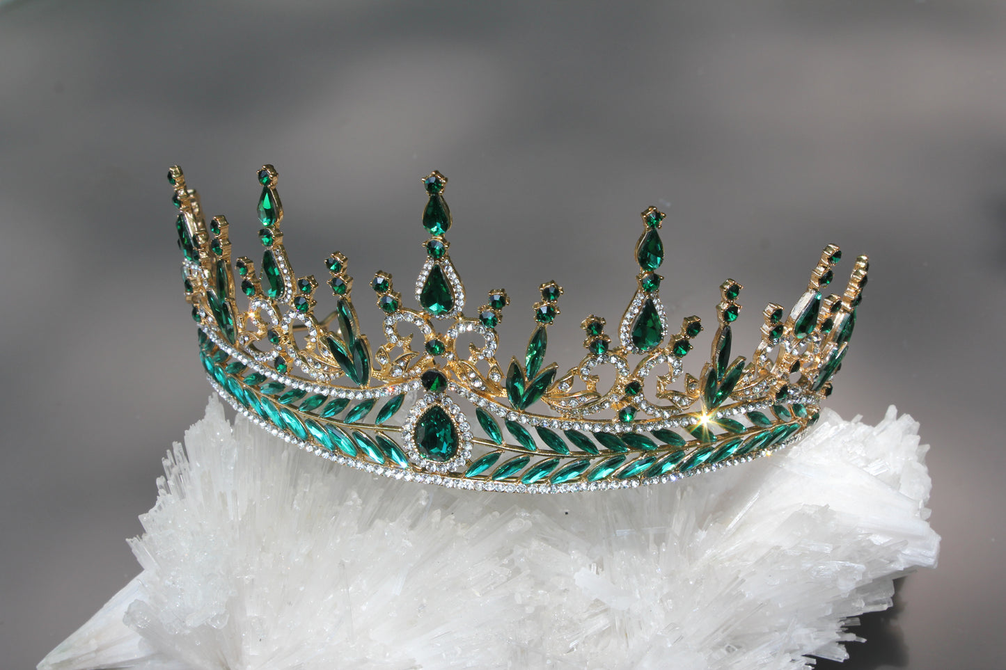 Emerald City Crystal Tiara