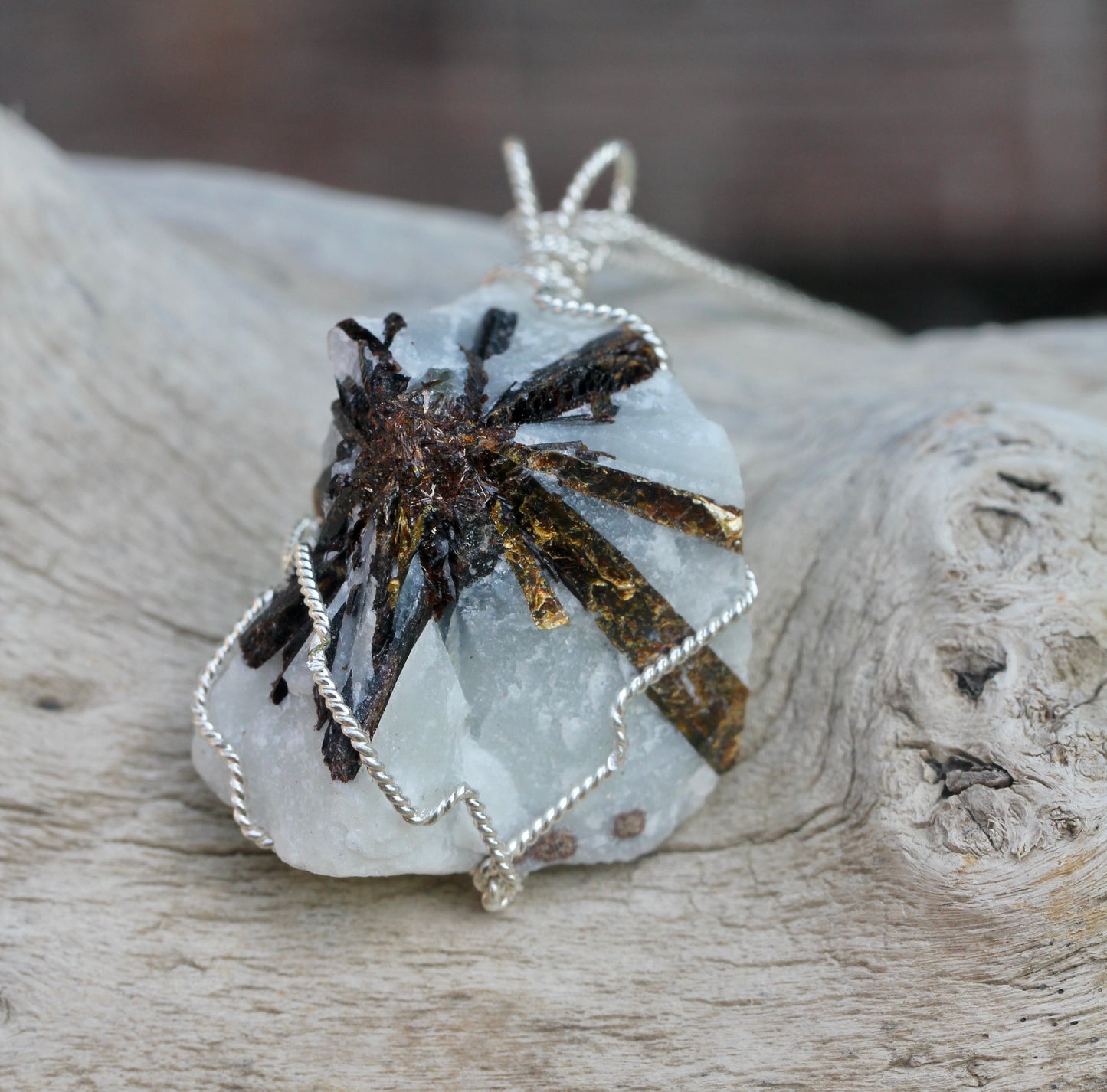 Astrophyllite Star Necklace