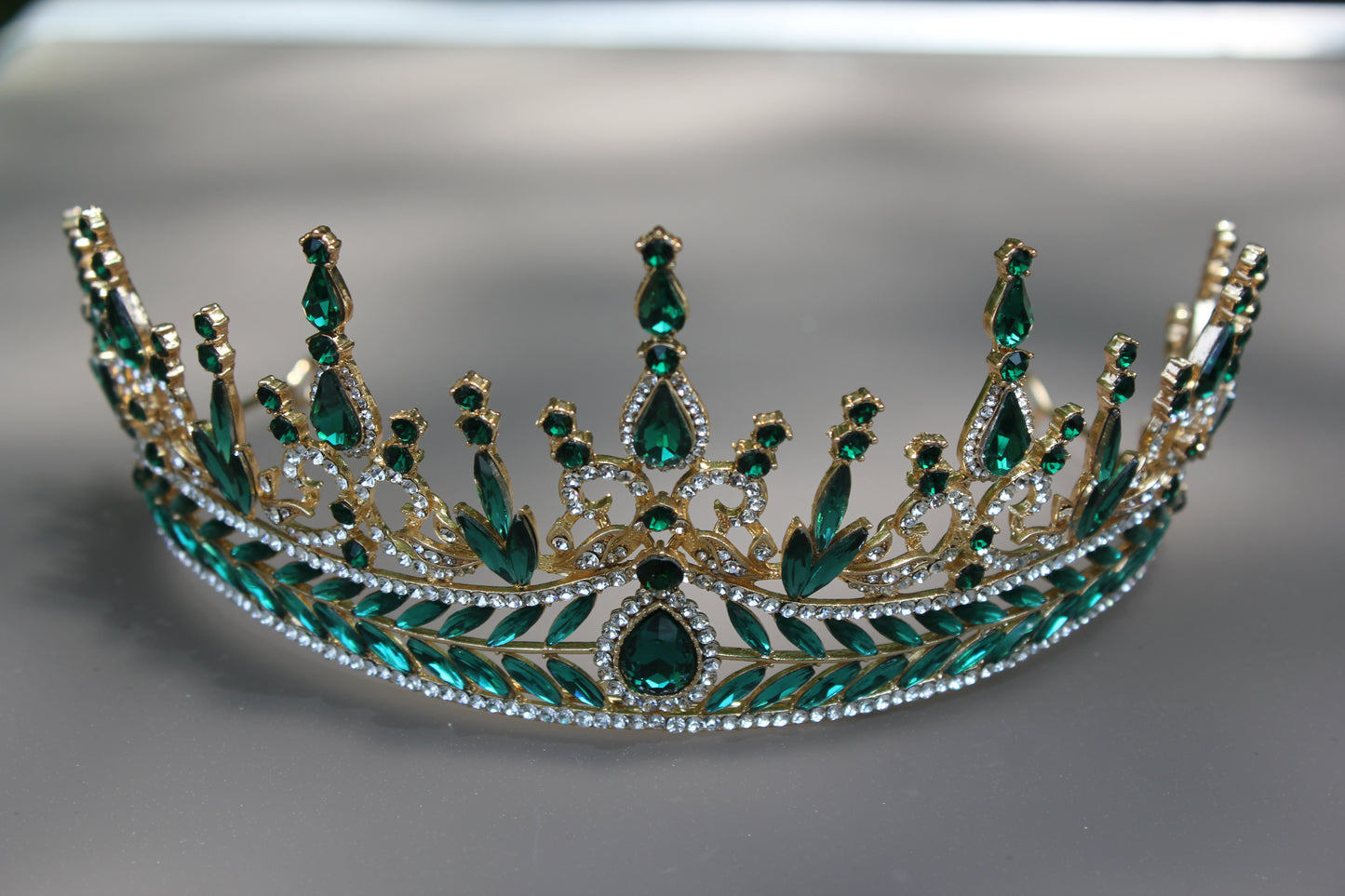 Emerald City Crystal Tiara