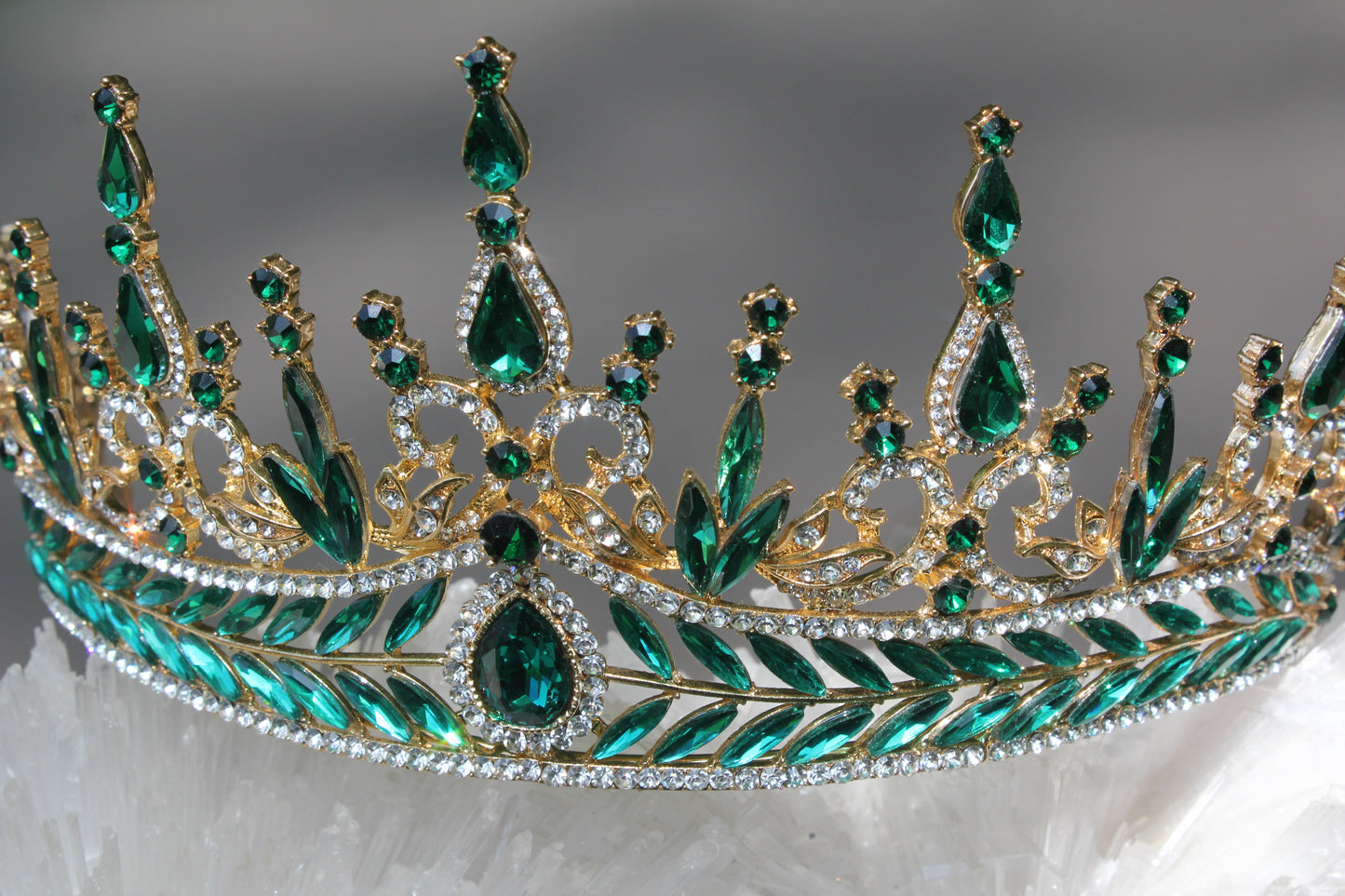Emerald City Crystal Tiara