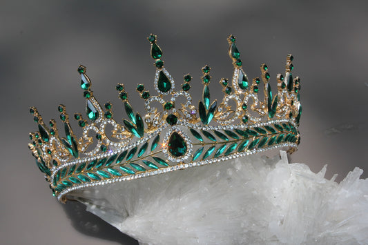 Emerald City Crystal Tiara