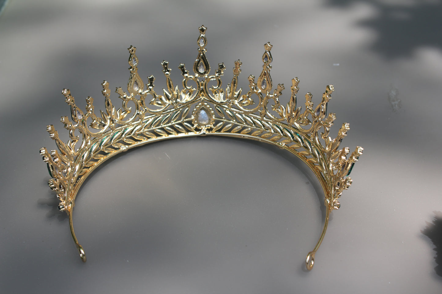 Emerald City Crystal Tiara