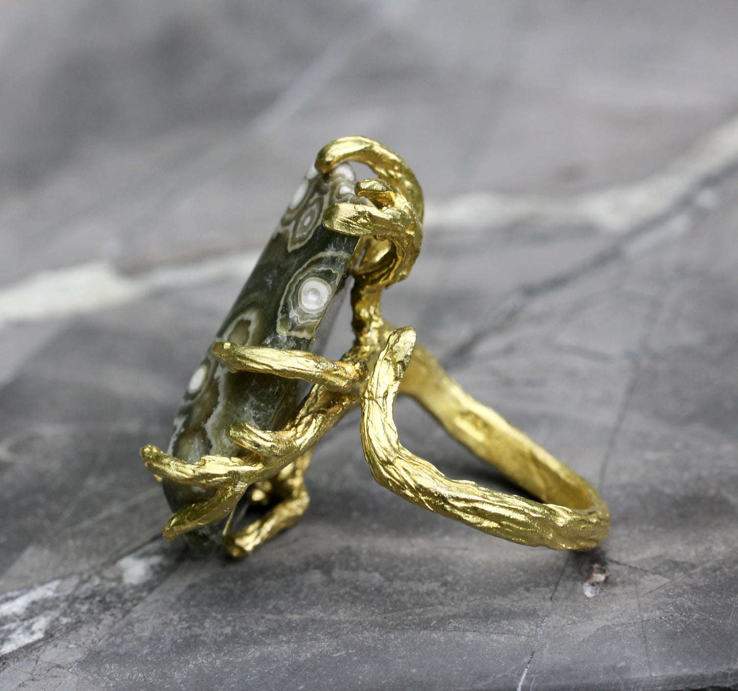 Ocean Jasper Lagoon Ring