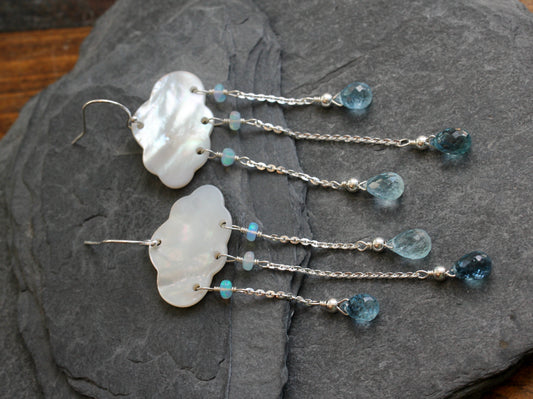 Rain Cloud Earrings