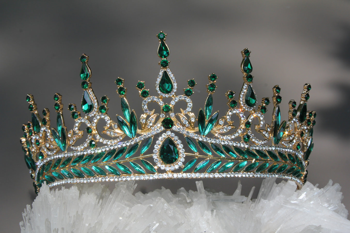 Emerald City Crystal Tiara
