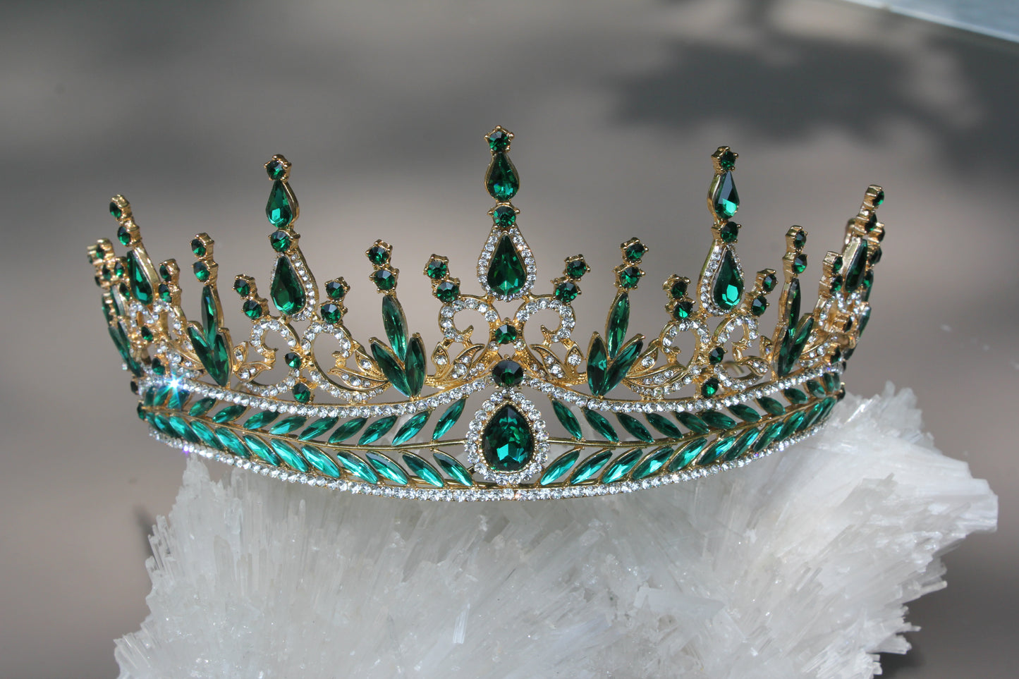 Emerald City Crystal Tiara