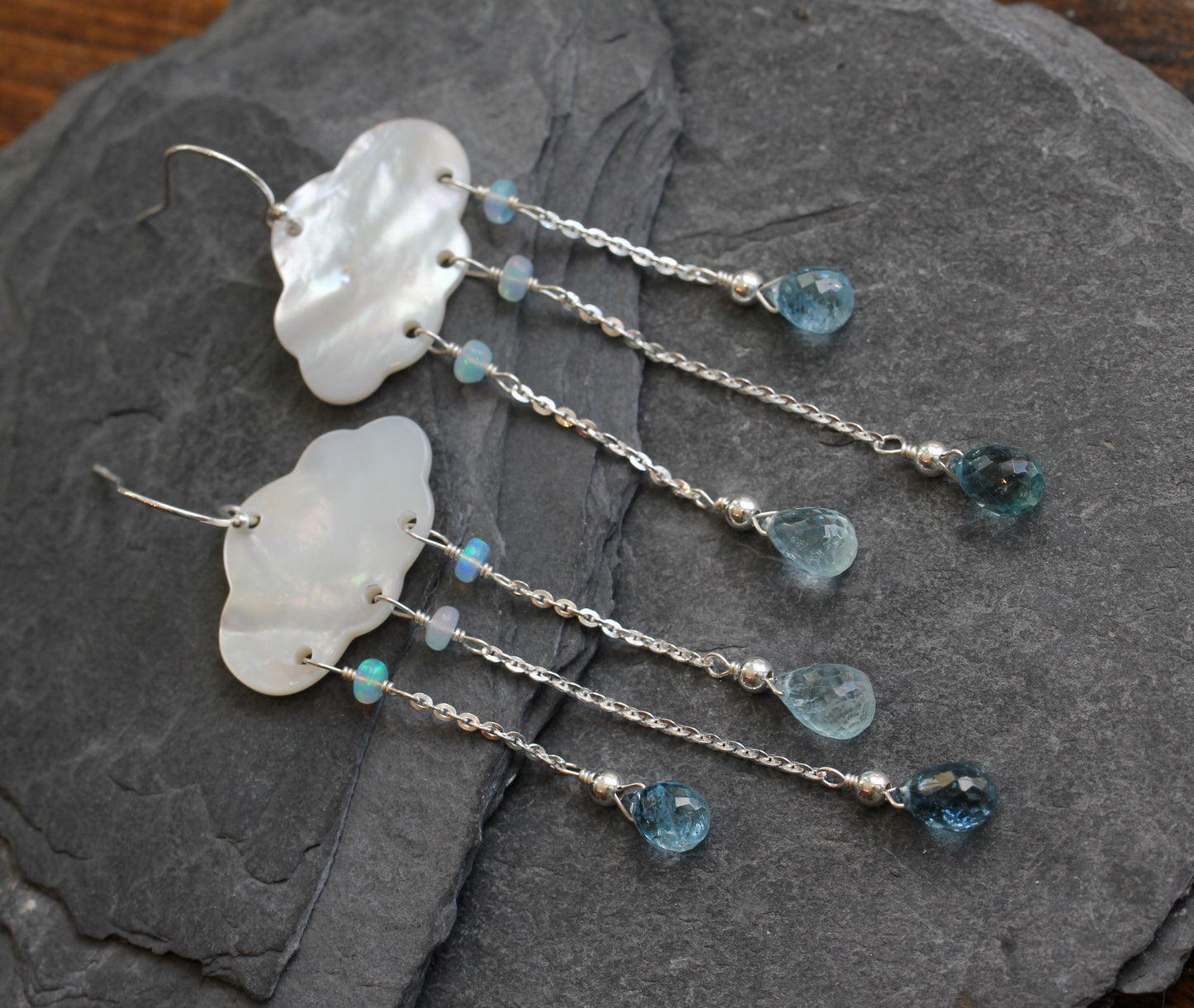 Rain Cloud Earrings