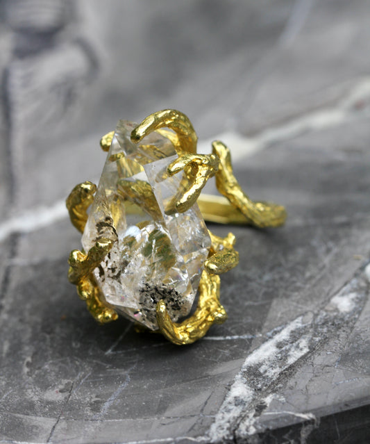 Herkimer Diamond Branch RIng