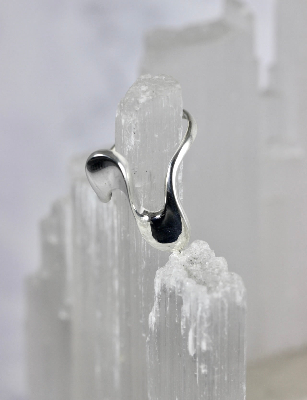 Silver Splash Ring