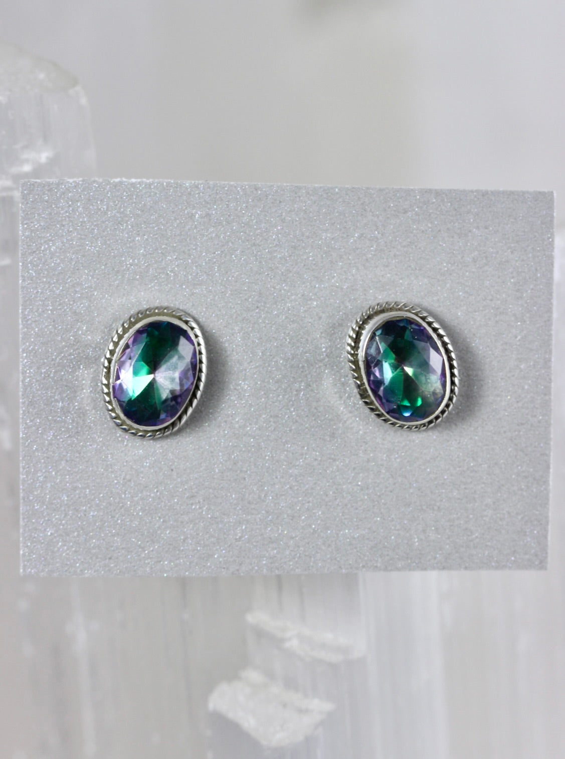 Mystic Quartz Studs