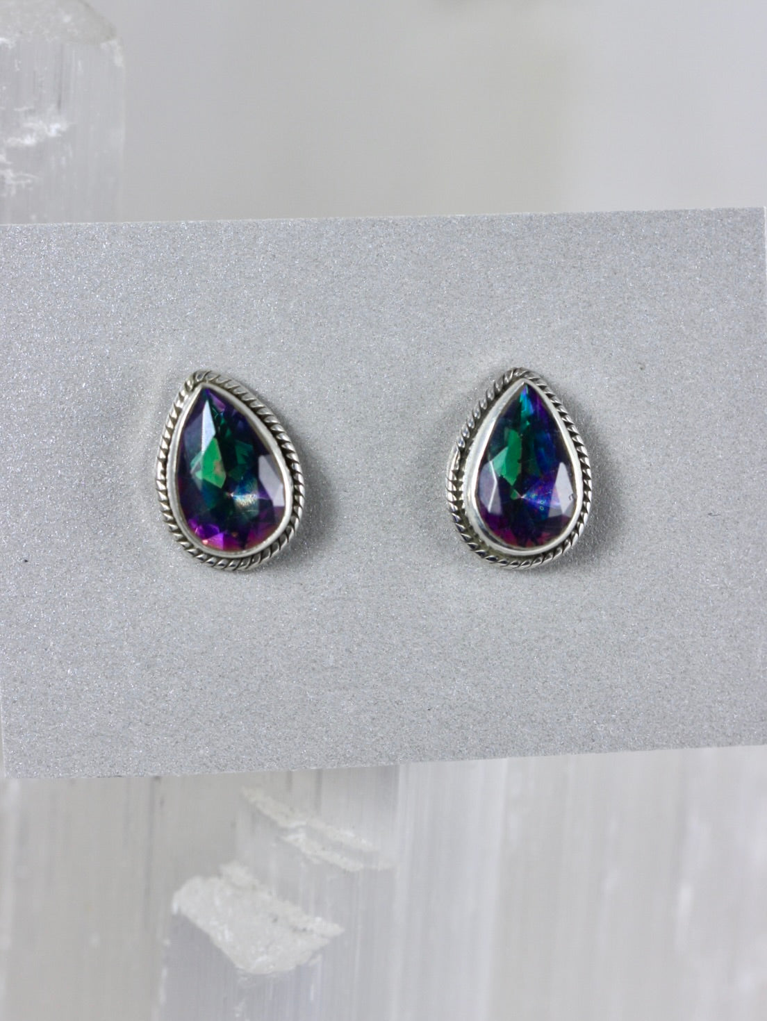 Mystic Quartz Studs