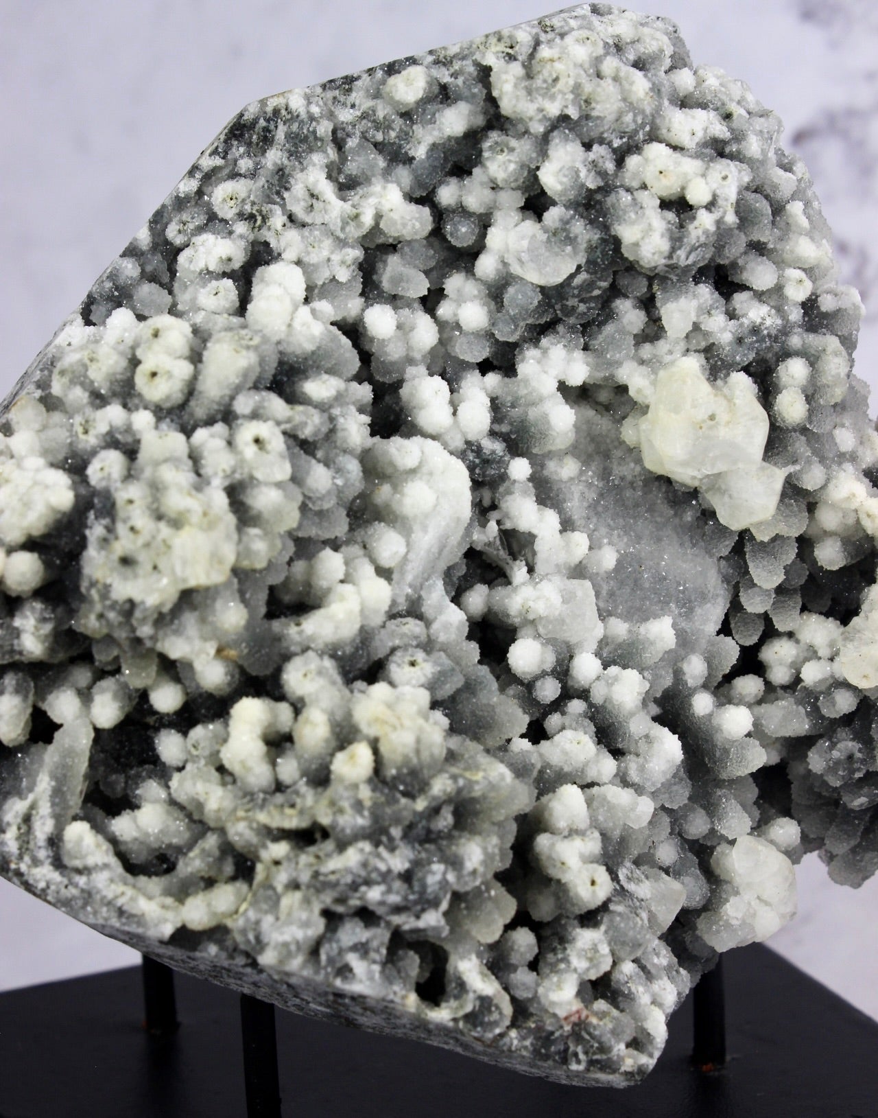 Apophyllite Chalcedony with Stand