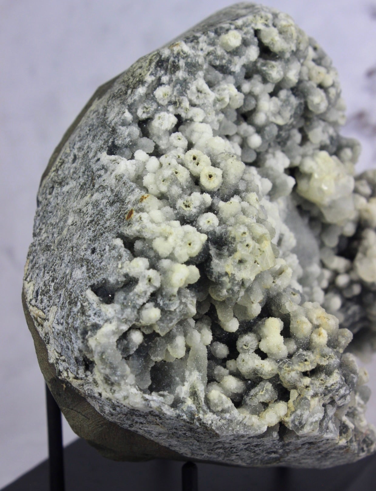 Apophyllite Chalcedony with Stand