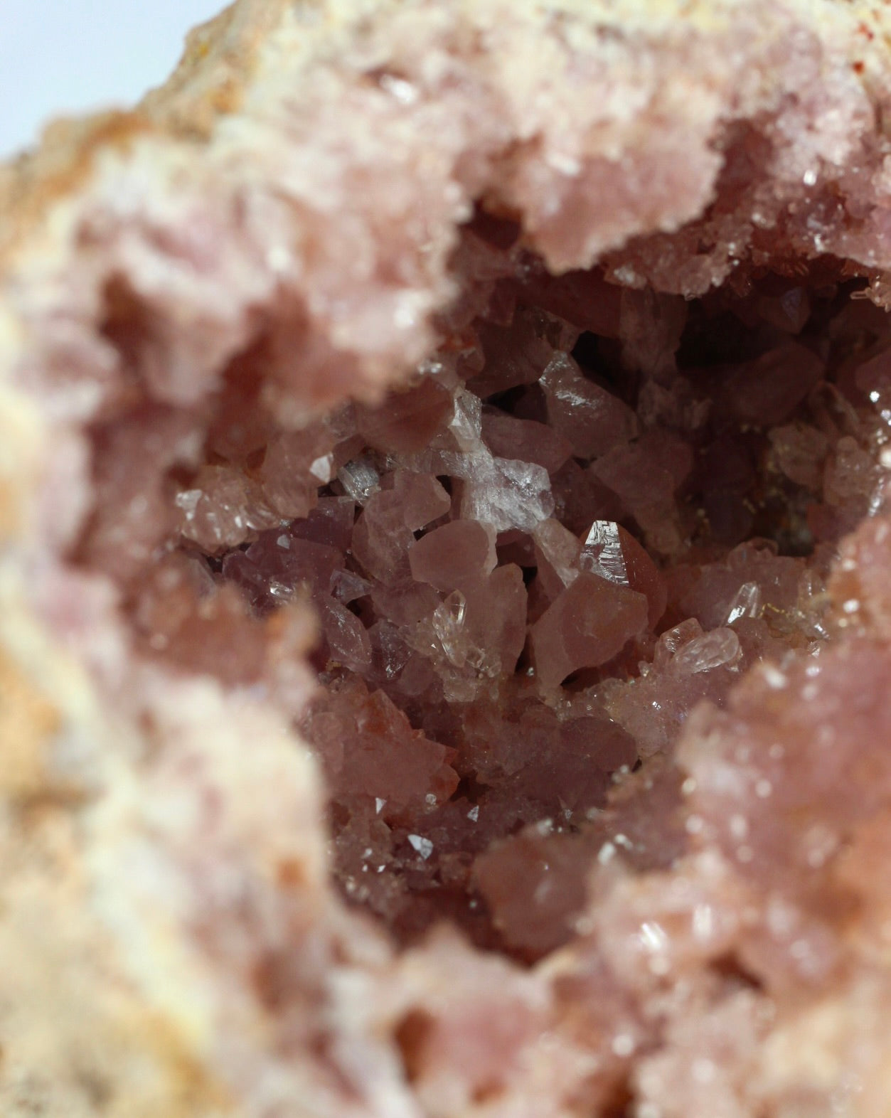 Large Pink Amethyst Geode
