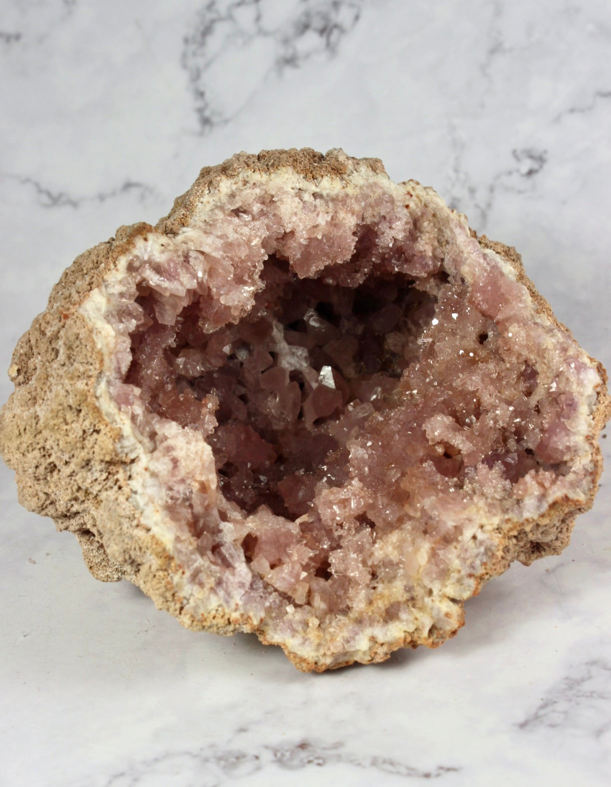 Large Pink Amethyst Geode