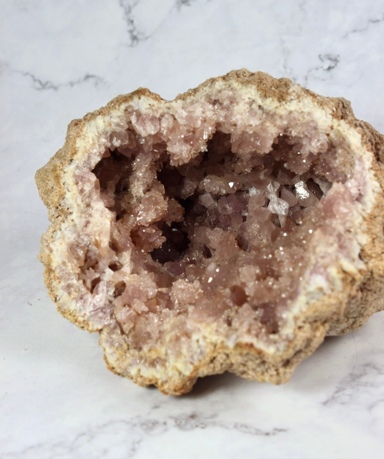 Large Pink Amethyst Geode