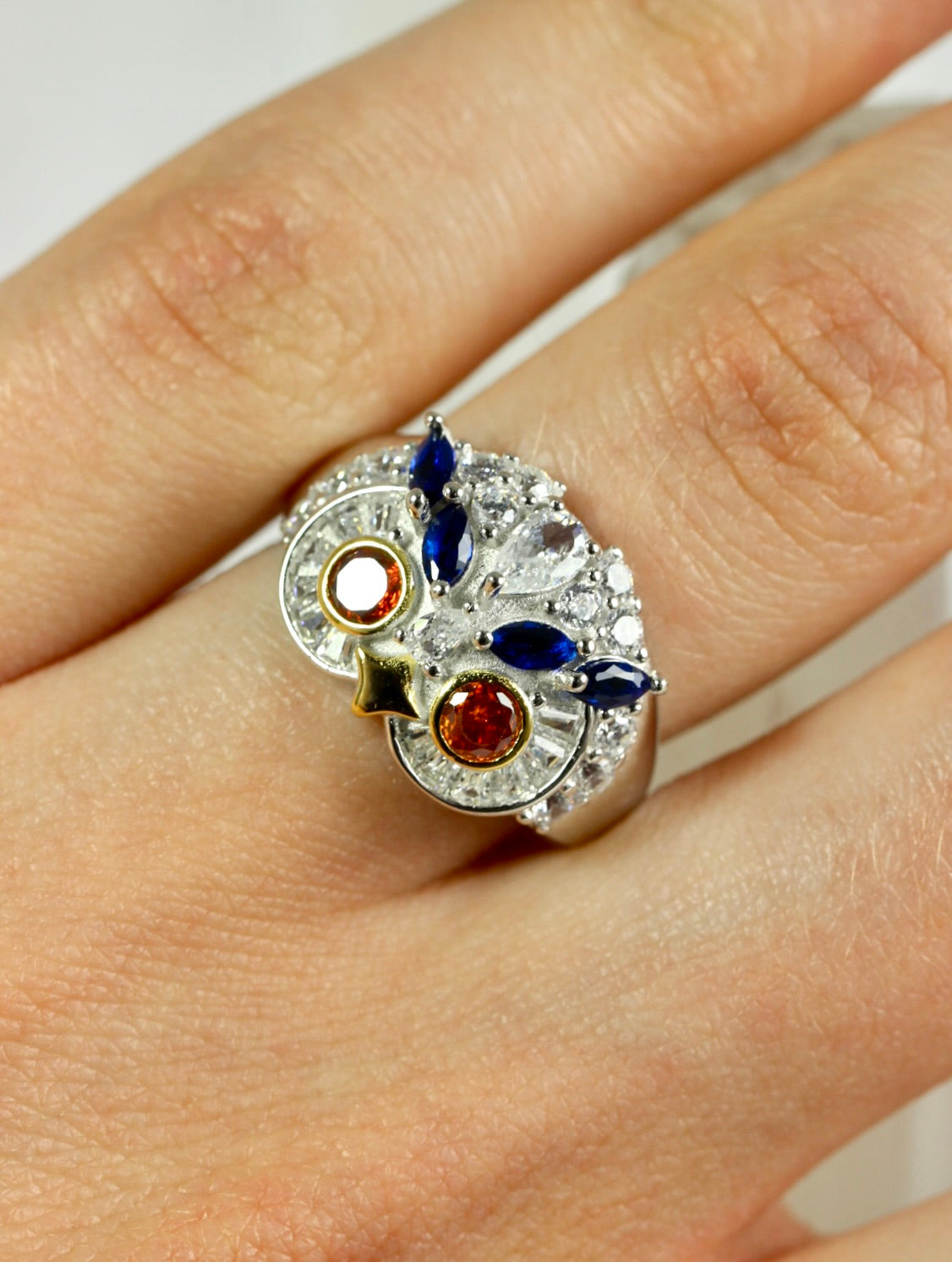 Silver Owl Ring