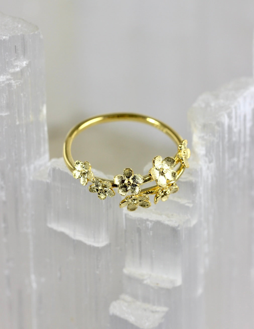 Gold Flower Ring