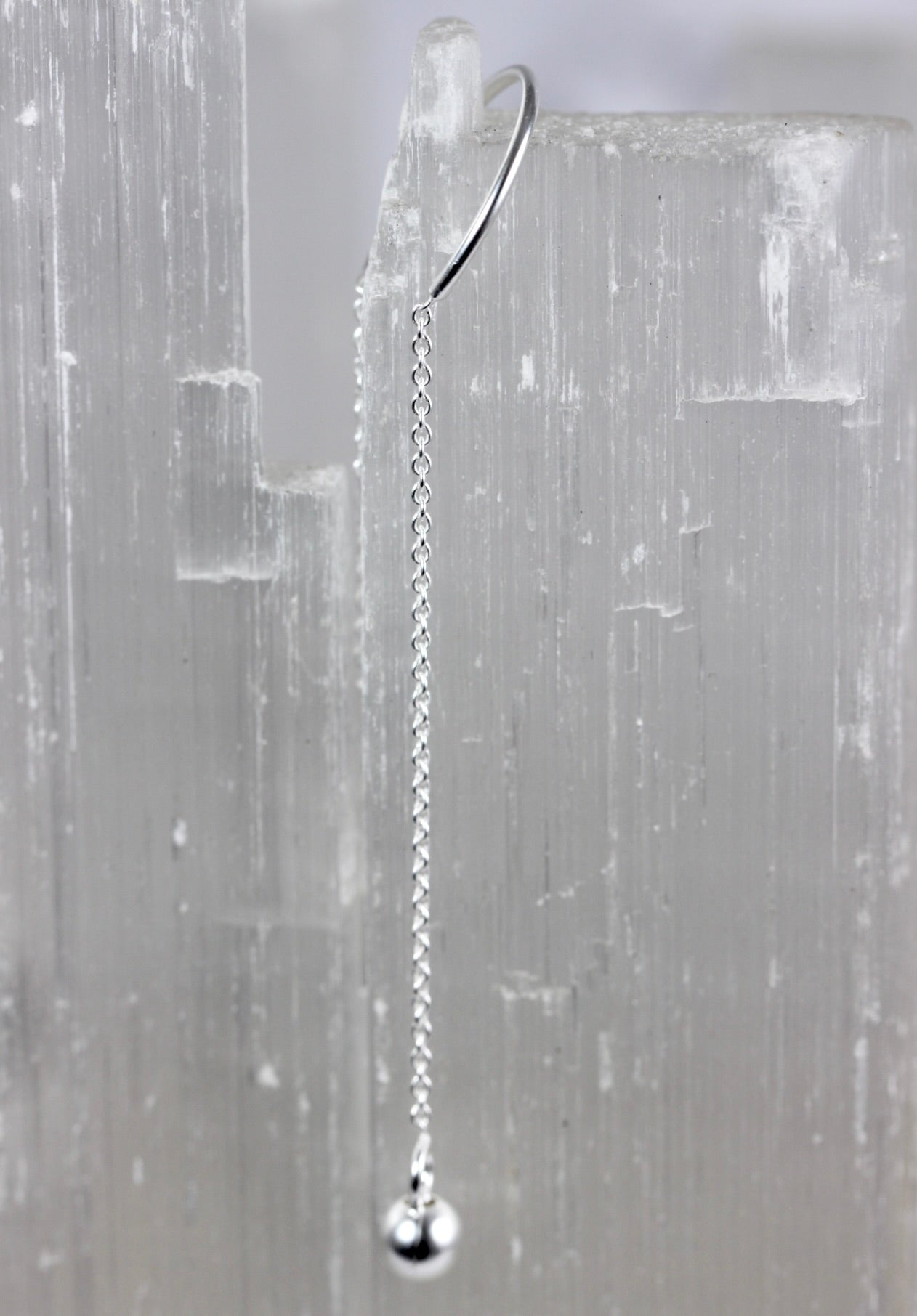 Silver Ear Threads