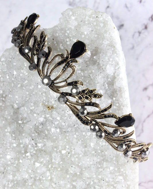 Black & Gold Costume Tiaras