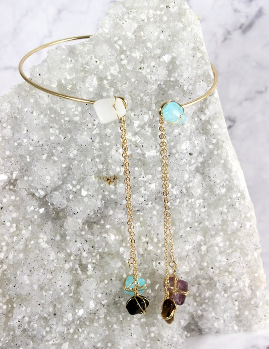 Gemstone Arm Cuff