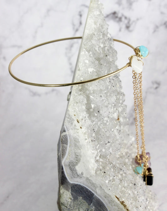 Gemstone Arm Cuff