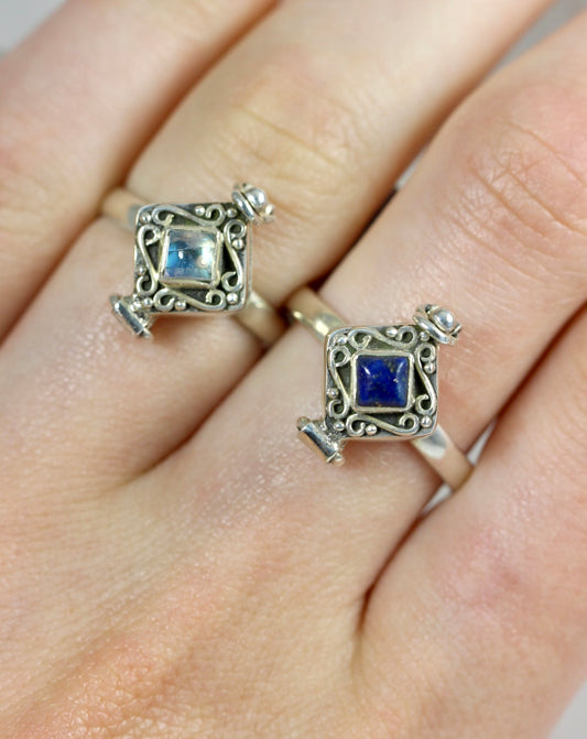 Filigree Poison Rings