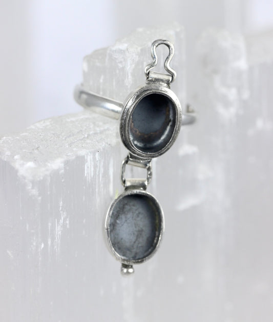 Gemstone Poison Rings