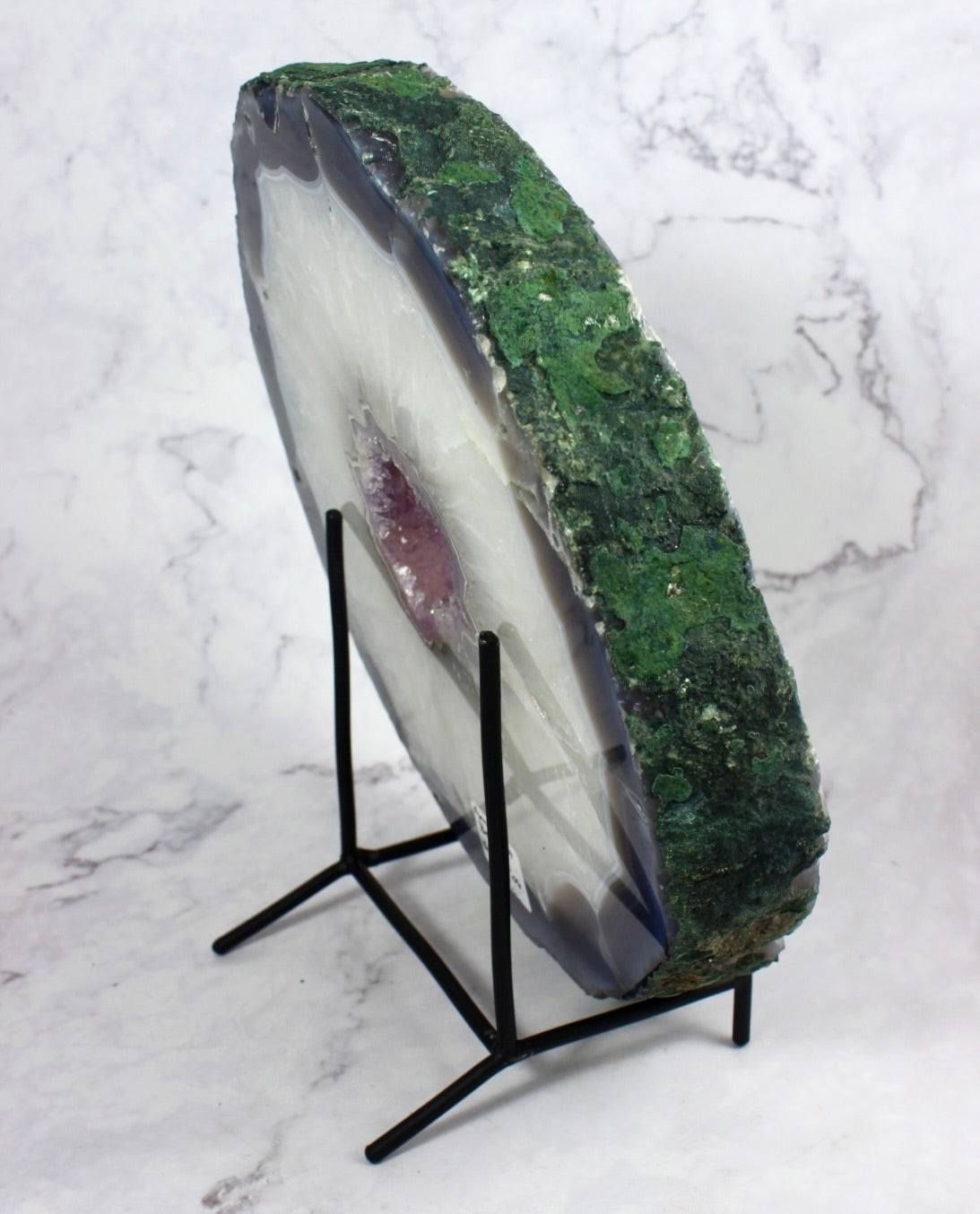 Ametyst Geode Slice