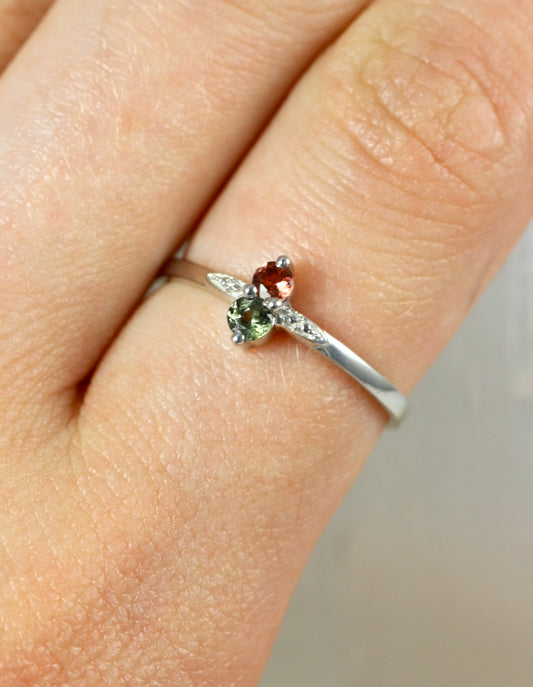 Dainty Tourmaline RIng