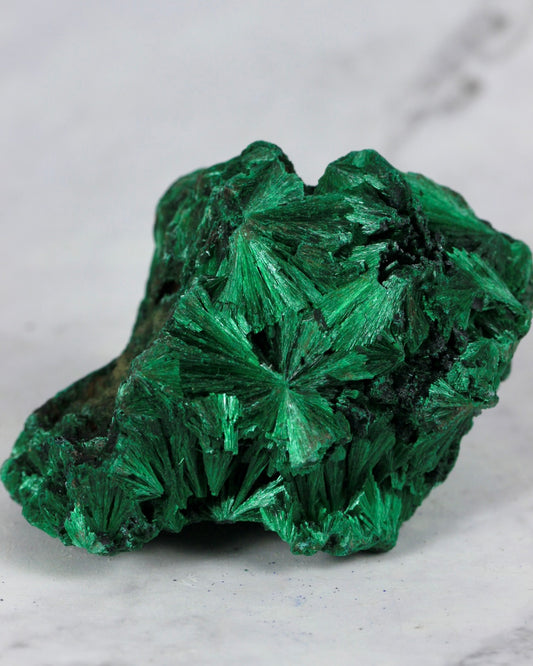 Fibrous Malachite Specimen