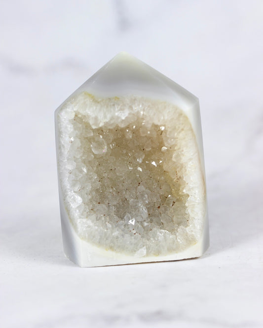 Small Agate Druzy Points