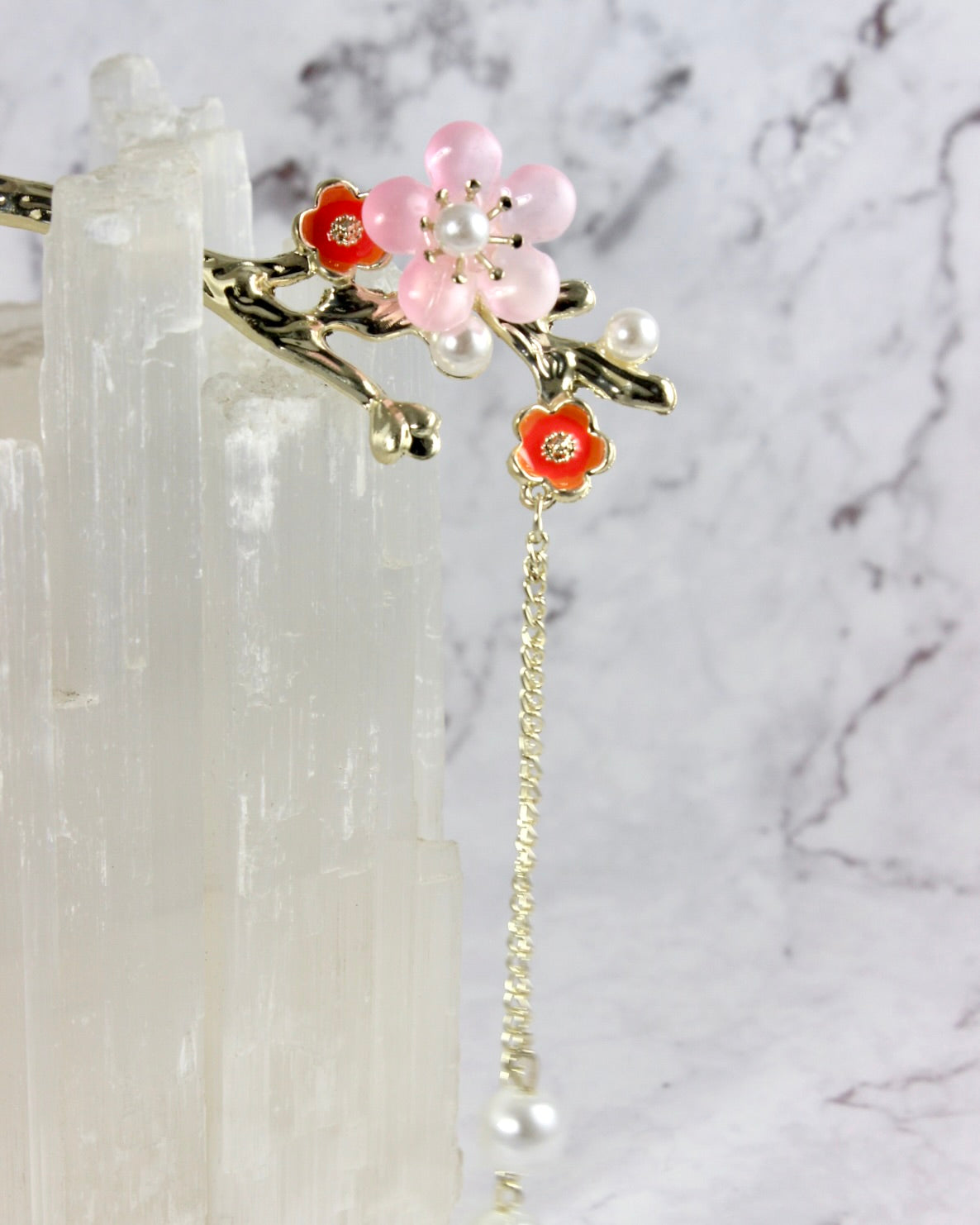 Floral Hair Sticks