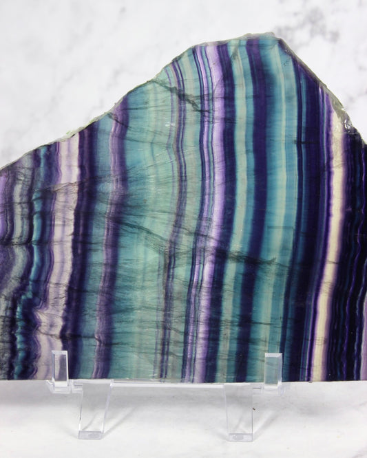 Rainbow Fluorite Slab #2
