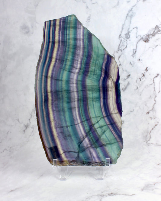 Rainbow Fluorite Slab #4