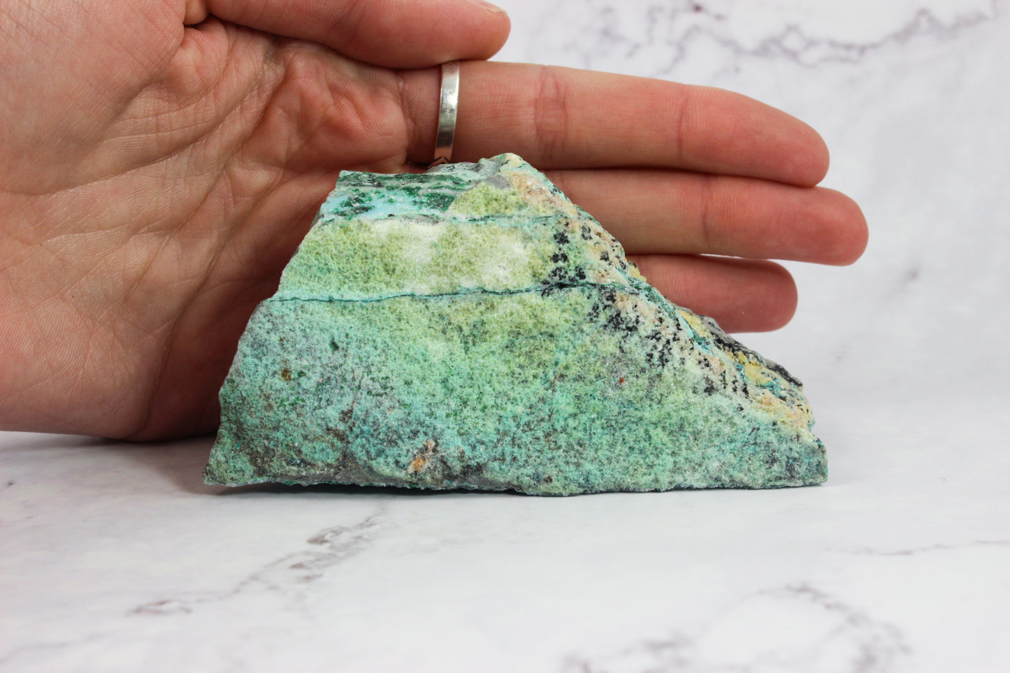 Chrysocolla Druze
