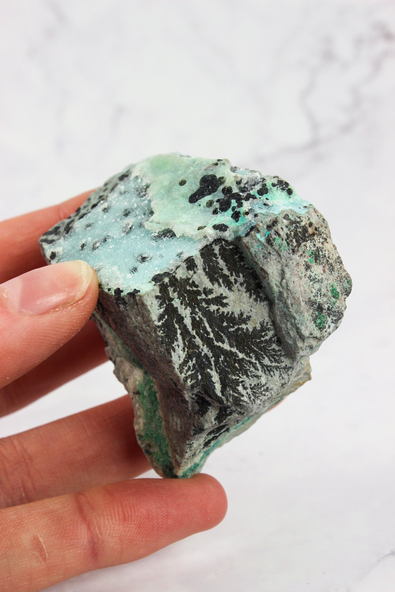 Dendritic Chrysocolla