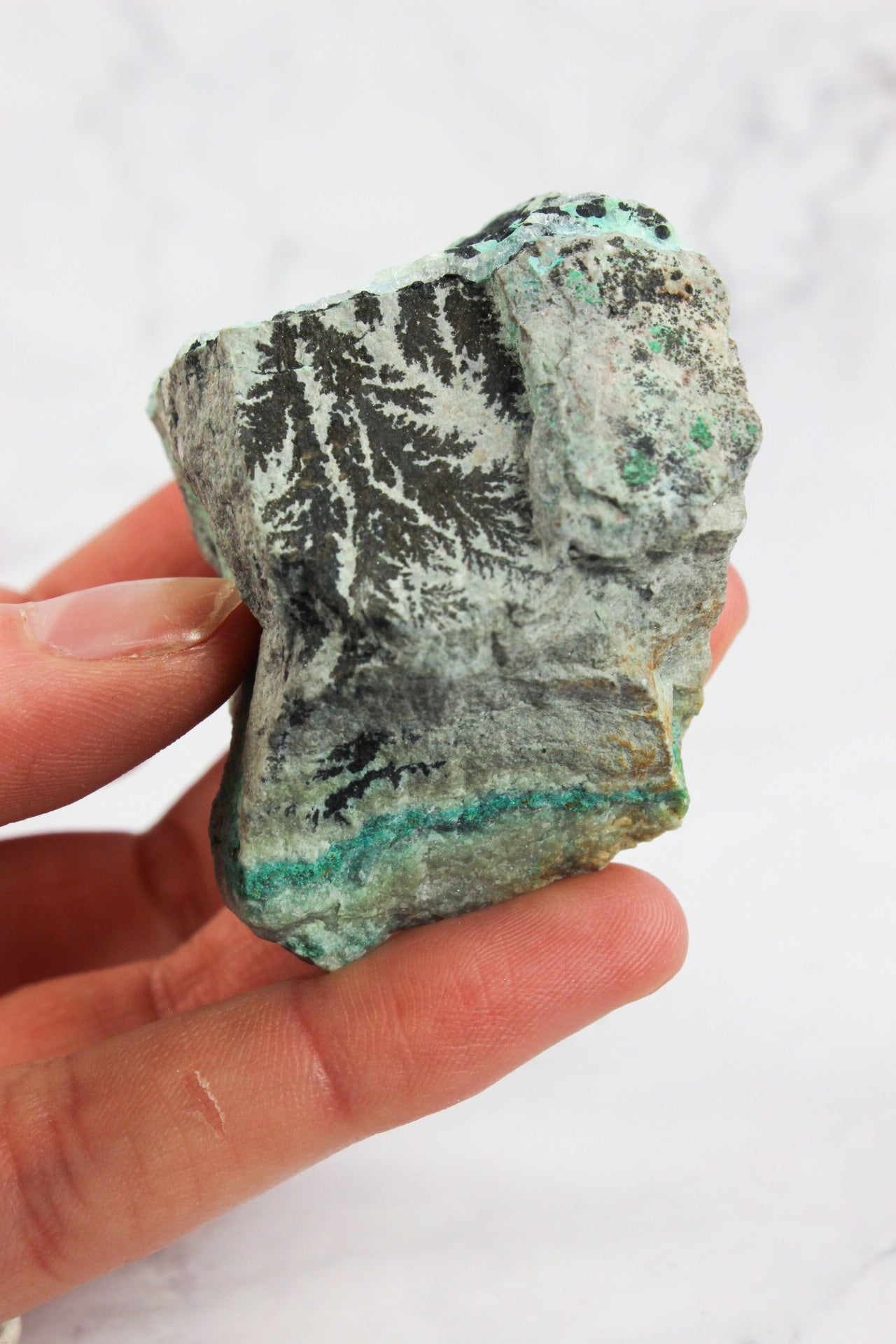 Dendritic Chrysocolla