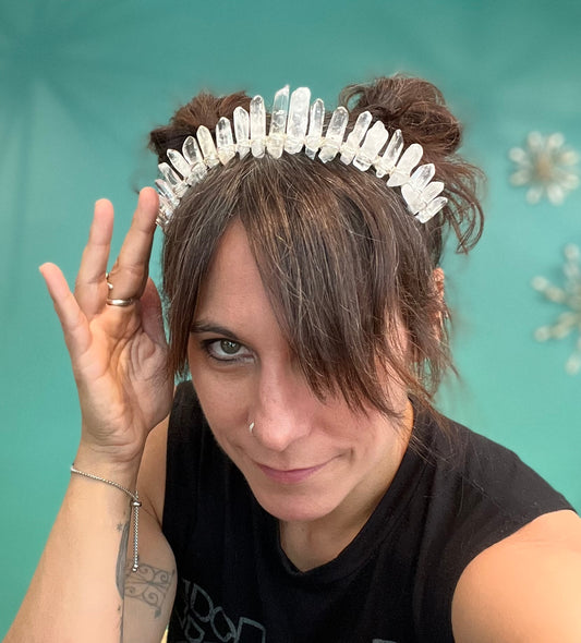 Quartz Tiara Headbands