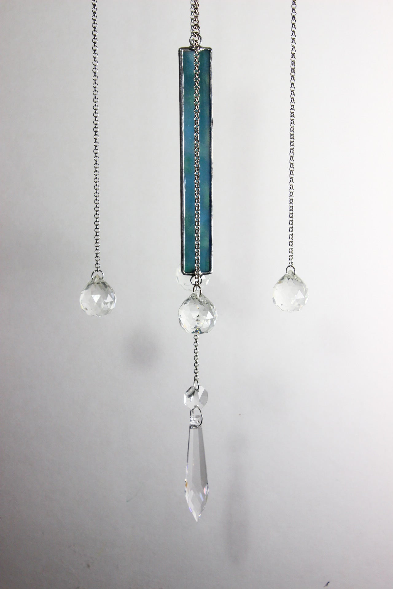 Celestite Sun Catcher Chandelier