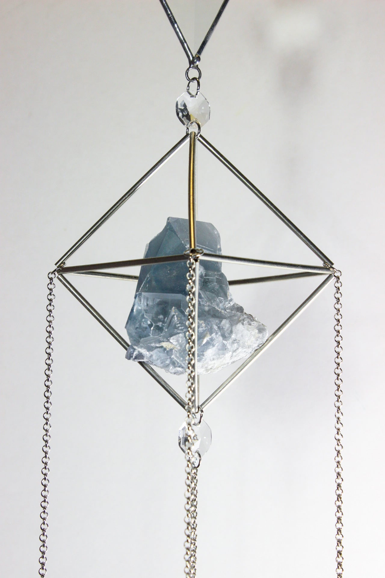 Celestite Sun Catcher Chandelier