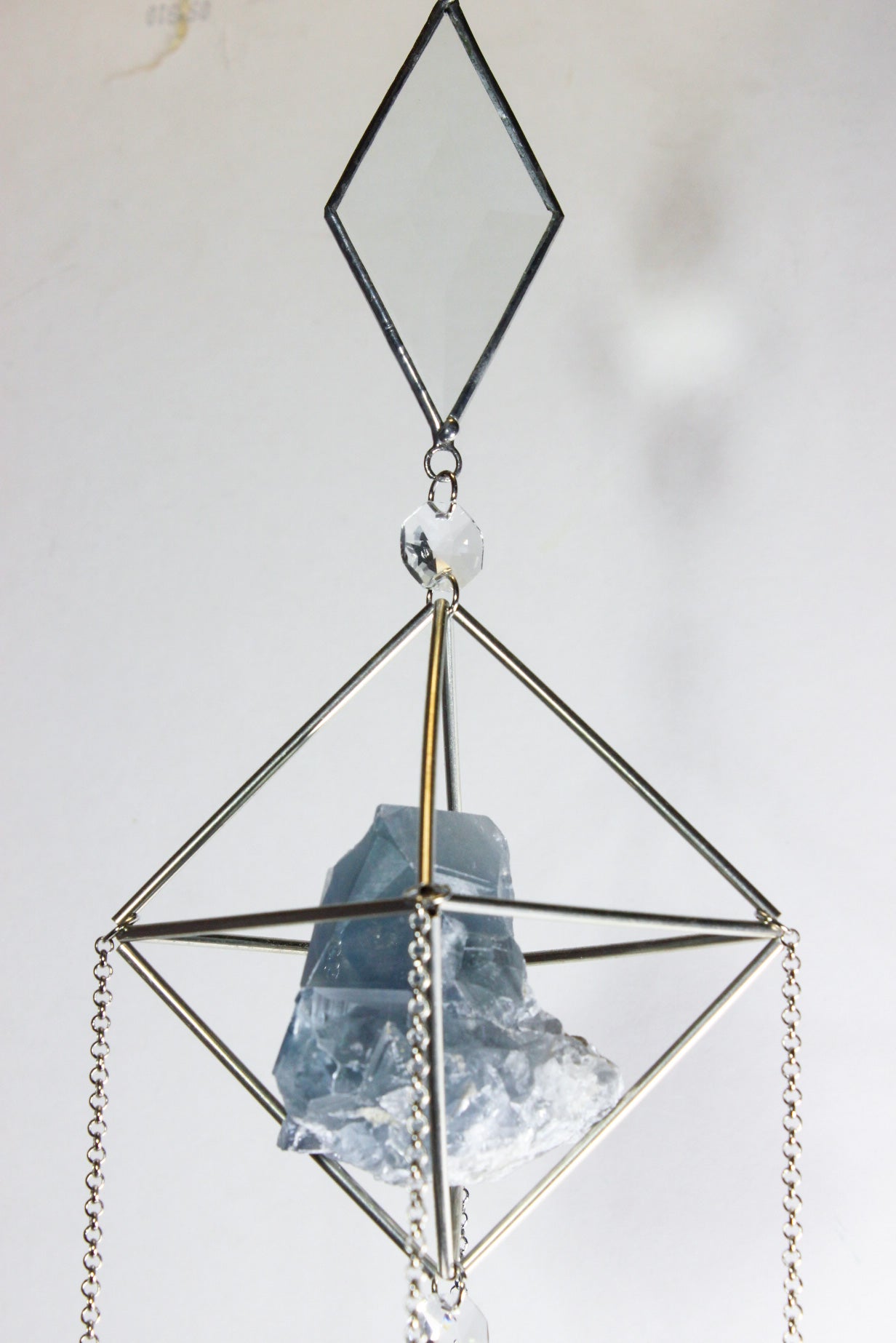 Celestite Sun Catcher Chandelier