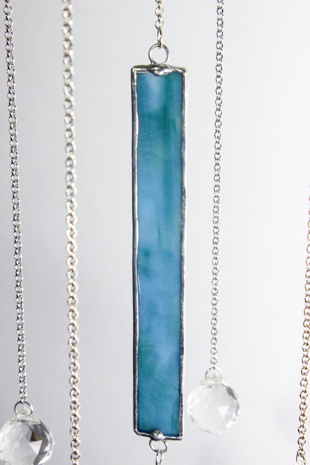 Celestite Sun Catcher Chandelier
