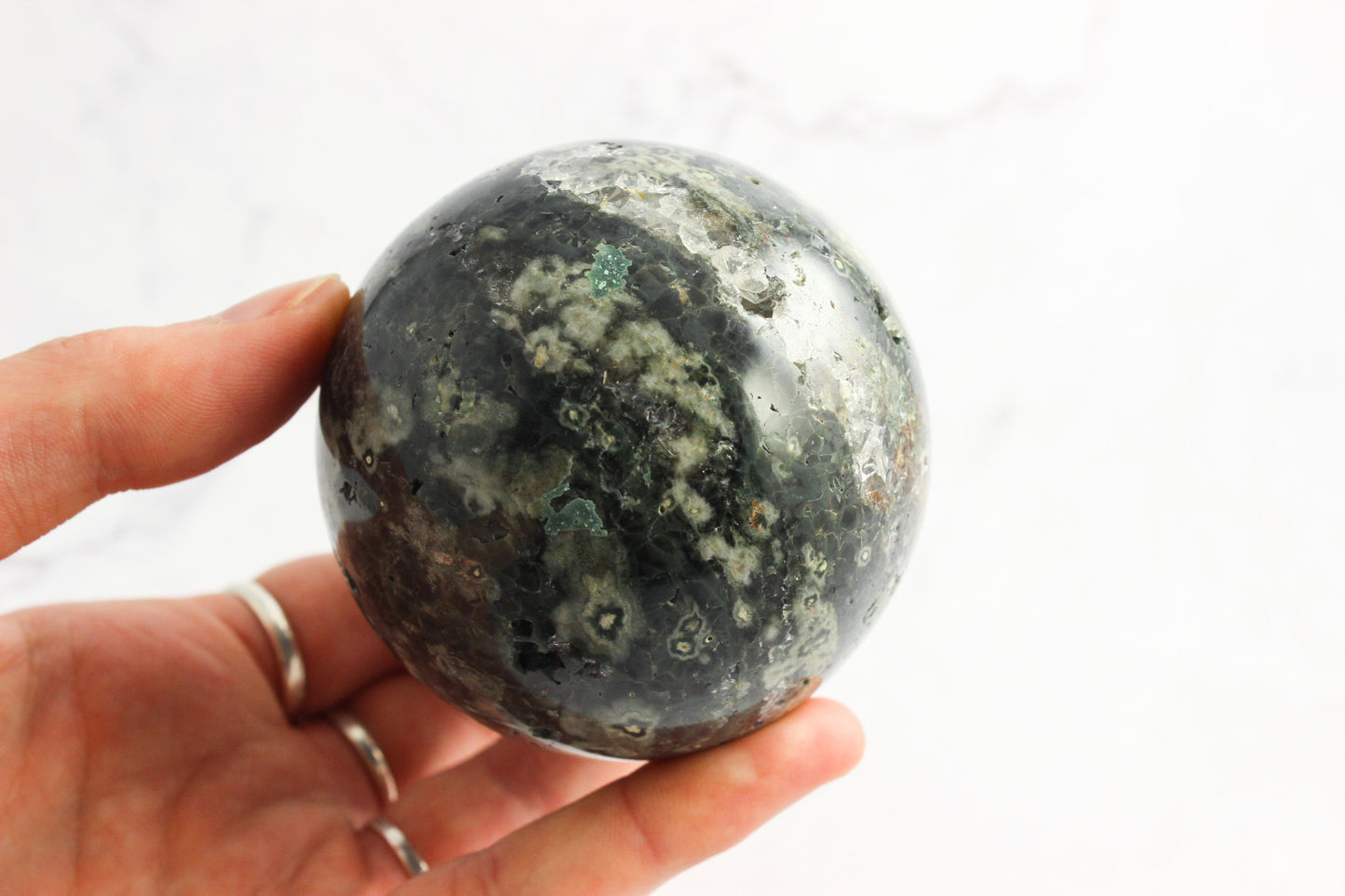 Ocean Jasper Sphere